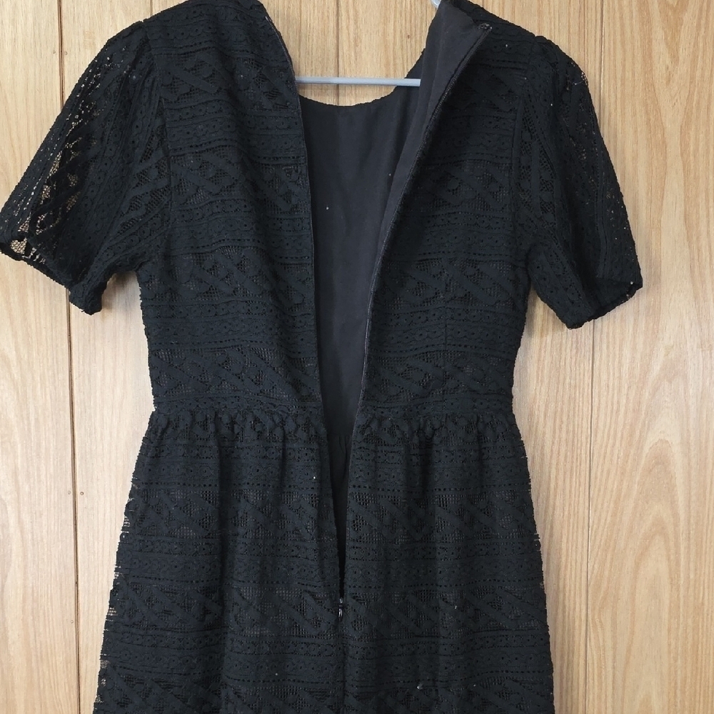 Endless Rose Black Lace Midi Dress - Picture 7 of 9